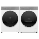 Fisher & Paykel Series 5 12kg Contemporary Front Load Washer & 10kg Heat Pump Dryer Laundry Package White WH1260P5DH1060P5 hero image