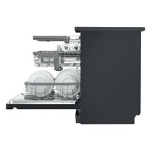 LG 60cm 15 Place QuadWash Dishwasher in Matte Black Finish with TrueSteam XD3A25MB hero image
