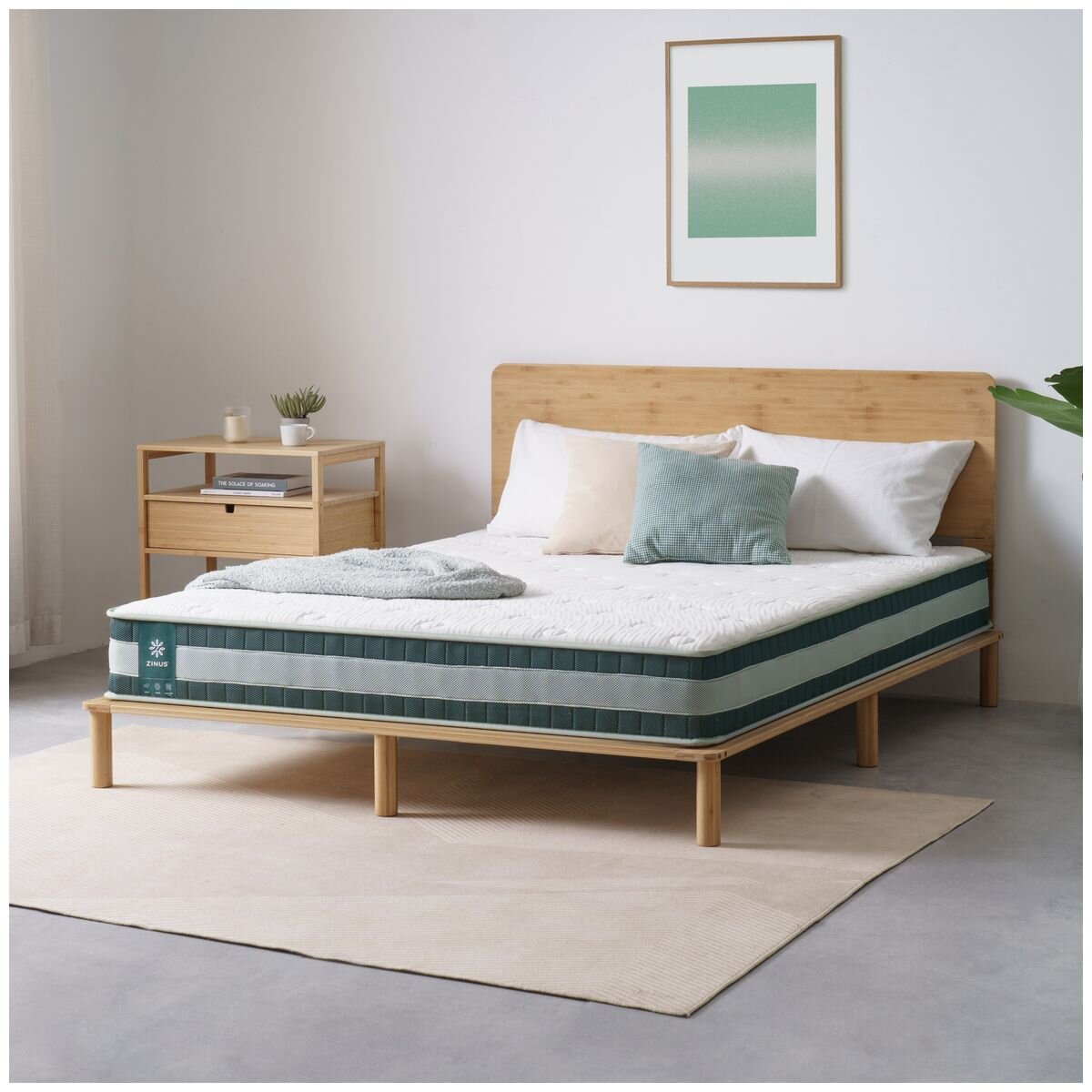Zinus Single Green Premium Pocket Spring Mattress AU-MSSBO4ZC-08S hero image
