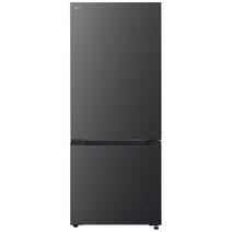 LG 436L Bottom Mount Frost Free Fridge with Zero Clearance Hinges in Matte Black GB-B400MB hero image