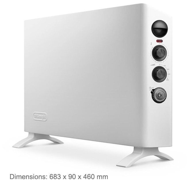 Delonghi 2400W Electric Convector Heater with Timer HSX3324FTS hero image