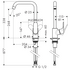 Hansgrohe Focus M41 260 Kitchen Mixer - Chrome 31820003 image NaN
