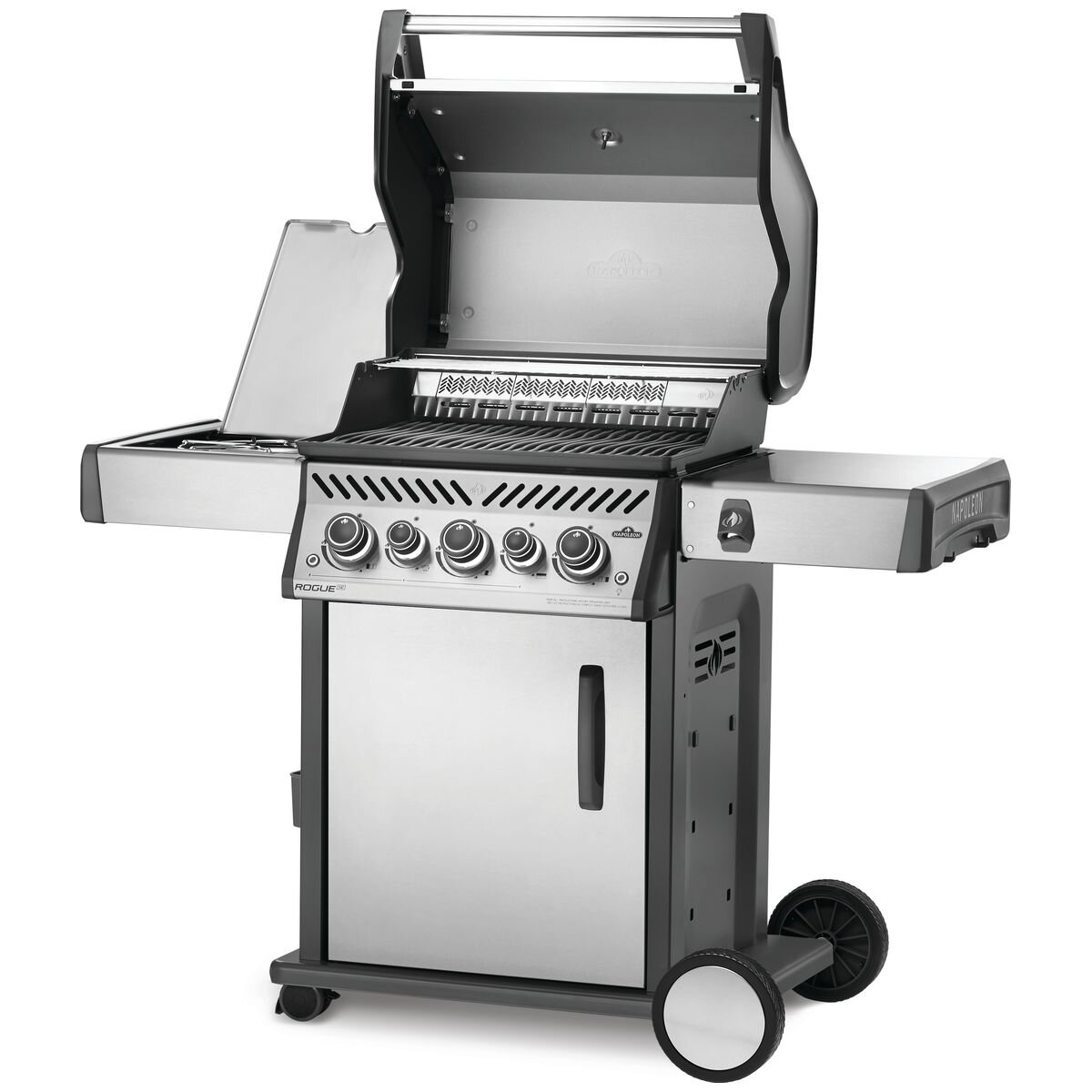 Napoleon Rogue SE 425 Natural Gas 3 Burner Grill with Infrared Side Burner RSE425RSIBNSS-1-AU hero image