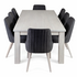 Ostro Paddington 9 Piece Dining Set DIPADD09PCK001 image NaN
