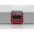 Fisher & Paykel Series 9 90cm Classic Freestanding Induction Pyrolytic Cooker Red OR90SCI6R1 image NaN