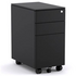 Jason.L Slim Mobile Pedestal with Filing Drawers Metal Black MY-M-03B image NaN
