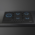 Smeg 72cm Classic 5 Burner Matte Black Gas Cooktop PX375LMBAU image NaN