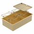 Abey Piazza Double Square Bowl Sink Gold CR340DG  image NaN