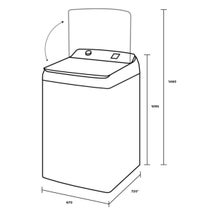 Westinghouse 9kg EasyCare Top Load Washing Machine WWT9084C7WA hero image