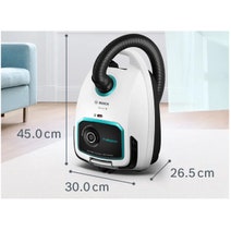 Bosch Series 6 ProHygienic Bagged Vacuum Cleaner White BGL6HYGAU hero image