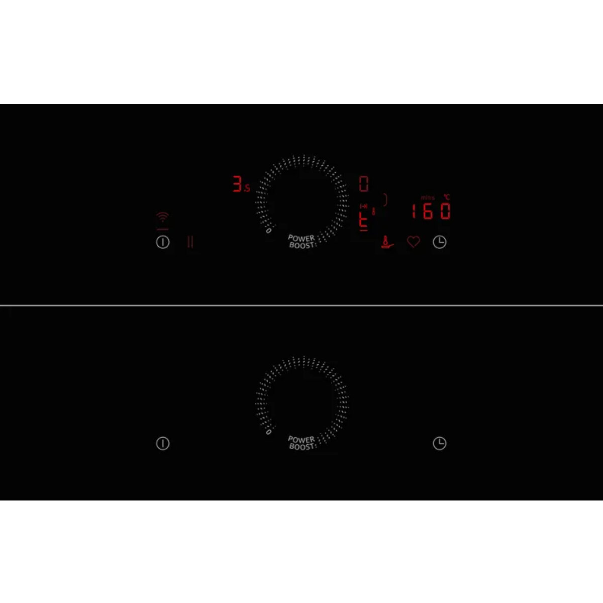 Neff 60cm N 70 Flex 3 Zone Induction Cooktop Black T66FHC4L0 hero image