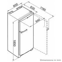 Miele K12820SD 405L Upright Fridge hero image