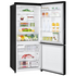LG 420L Bottom Mount Fridge Black Steel GB-455BTL image NaN