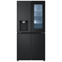 LG 508L French Door InstaView Door-in-Door Fridge with In-door Ice & Water Dispenser Matte Black GF-V500MBLC image NaN
