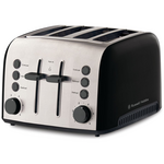 Russell Hobbs Brooklyn 4 Slice Toaster - Black RHT94BLK hero image