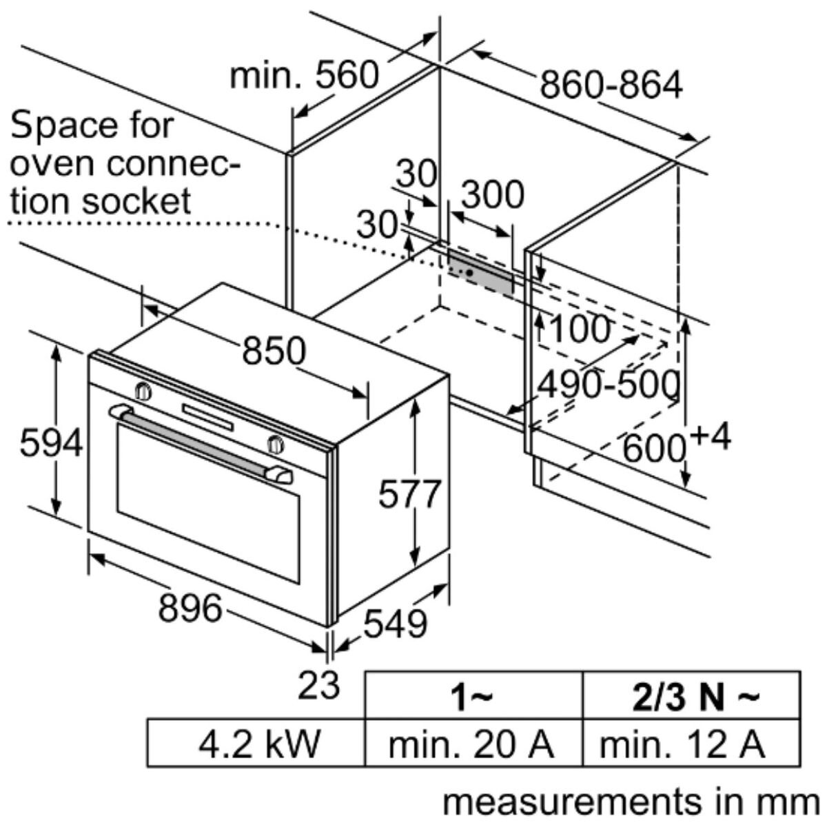 Bosch Serie 6 90cm Pyrolytic Built-in Oven VBD578FB0 hero image