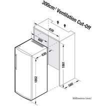 Liebherr 393L Upright Fridge SKBES4213 hero image