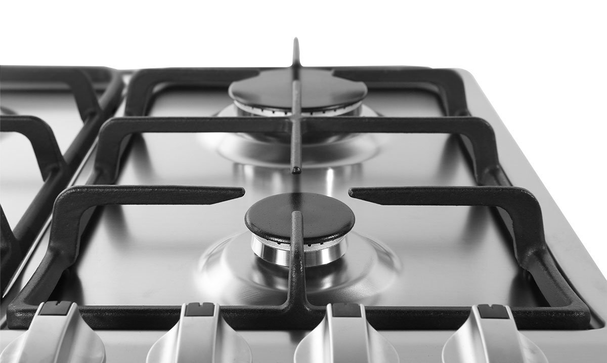 Blanco stove outlet top