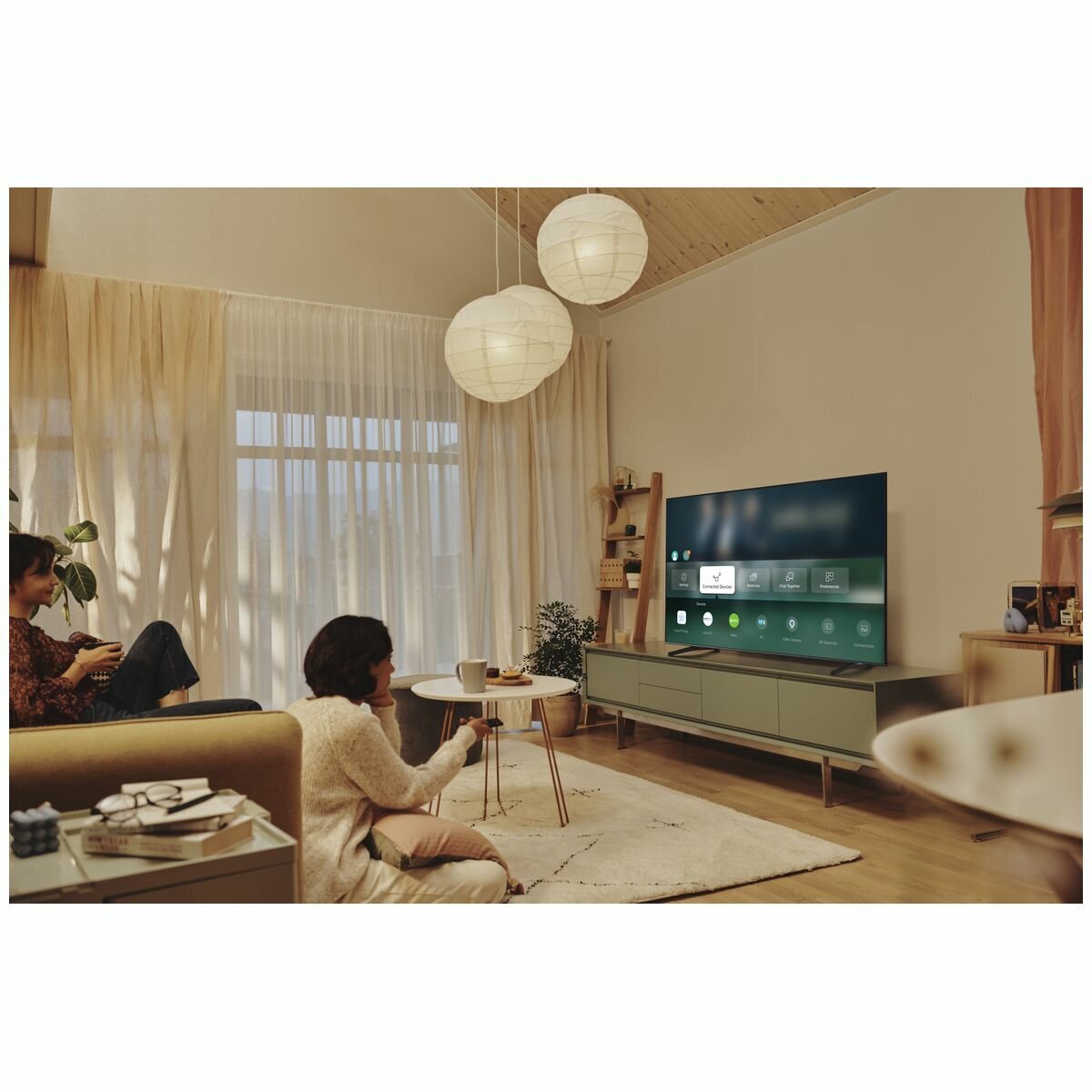 Samsung 43 Inch BU8000 4K UHD Crystal LED Smart TV UA43BU8000WXXY hero image