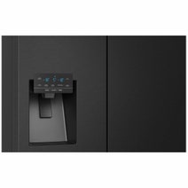 Hisense 585L French Door Fridge Black Steel with Dark Interior HRCD585BWB hero image