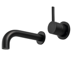 Rogerseller Tonic Up Wall Basin Mixer 150mm - Matte Black 3606014311 hero image