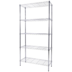 L.T. Williams 5 Tier Chrome Shelving Unit 6101-LT hero image