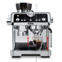 DeLonghi La Specialista Prestigio Manual Coffee Machine Stainless Steel EC9355M hero image