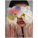 Dina Broadhurst La Di Da (Golden) - Small 60 x 80 - White Frame LA-DI-DA-GOLDEN-WF-S hero image