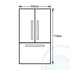 Samsung SRF639GDLS 639L French Door Fridge image NaN