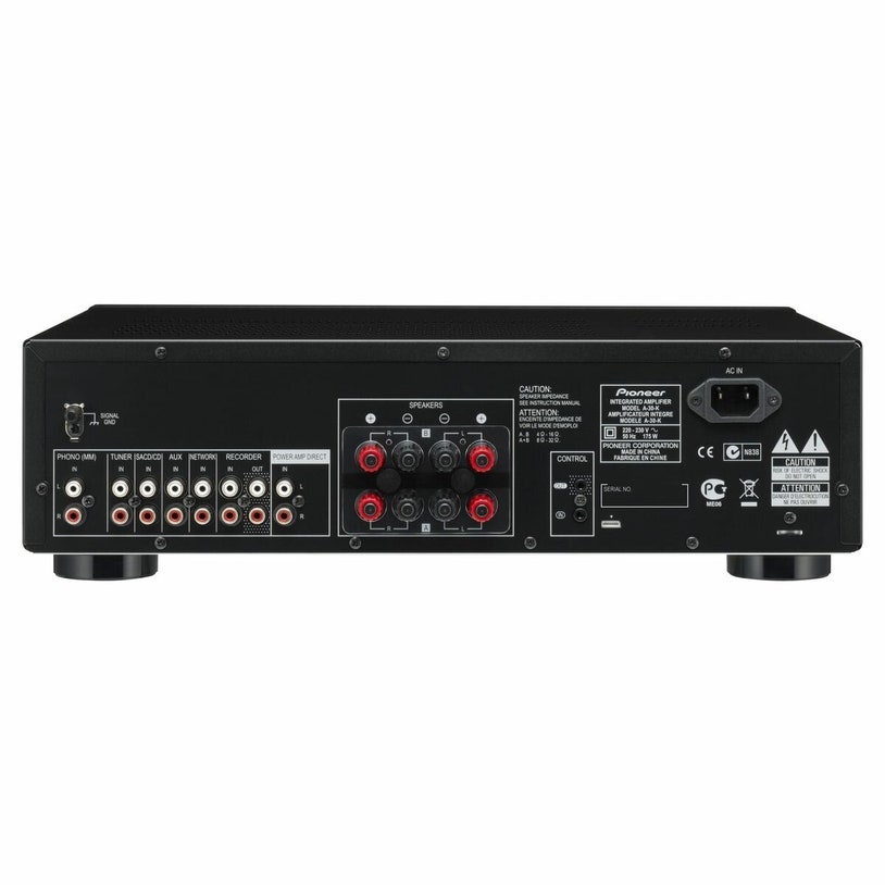 Pioneer 2 Channel Amplifier Black A30 | Appliances Online