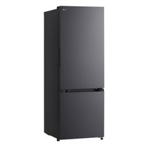 LG 335L Bottom Mount Refrigerator Matte Black GB-B300MBL hero image