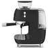 Smeg 50s Style Espresso Coffee Machine with Grinder Matte Black EGF03BLMAU image NaN