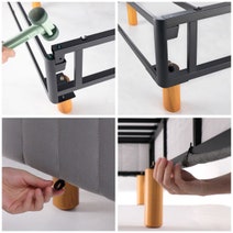 Zinus Quick Snap Queen Ensemble Bed Base AU-FRBX-9GR-Q hero image