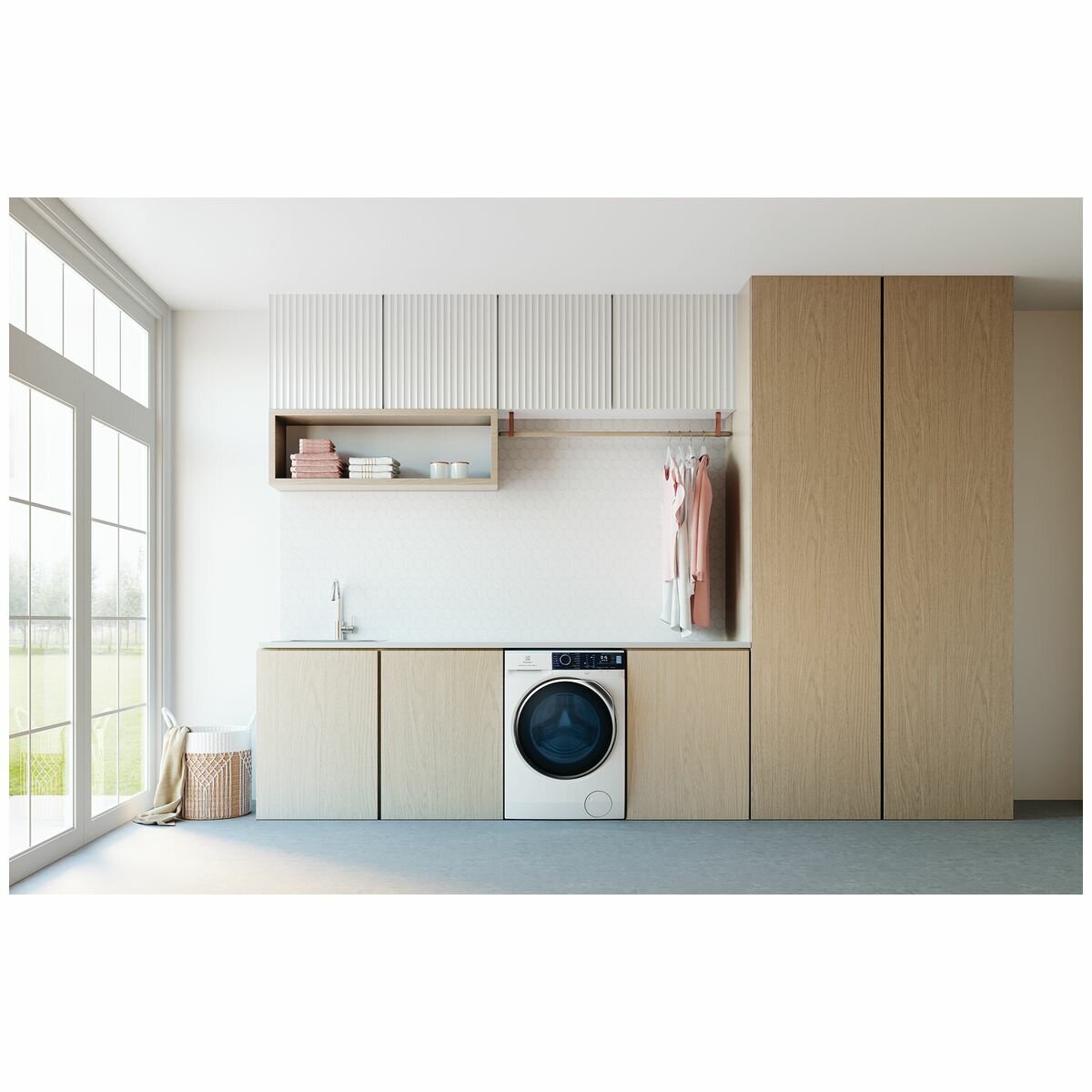 Electrolux 8kg Front Load Washing Machine EWF8024Q5WB hero image