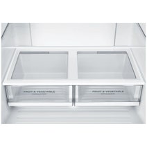 Westinghouse 492L French Door Fridge with Non-Plumbed Water Dispenser Charcoal Matte Black WQE4960BA hero image