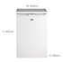 Beko FNE1074 94L Upright Freezer image NaN