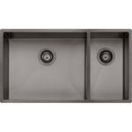 Oliveri Spectra 1 and 1/2 Bowl Sink Gun Metal SB35GM hero image