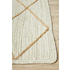 Rug Culture Nosa Medium White & Natural Rug 220X150CM - NSA-222-WHT-220X150 image NaN