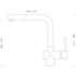 Abey 517120 Schock Alfresco Laios Pull-Out Kitchen Mixer Tap image NaN