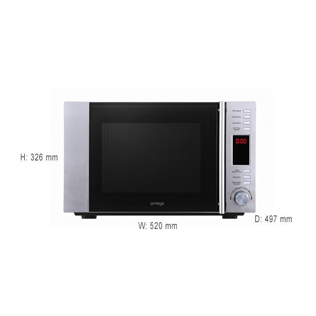 Omega OM30CX 30L Grill Convection Microwave Oven Appliances Online