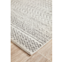 Rug Culture Chrome Large Silver & Off White Rug 400X80CM - CRO-HPR-SIL-400X80 image NaN