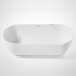 Claybrook Skye 1700 Freestanding Bath - Dover White 3347000455 image NaN