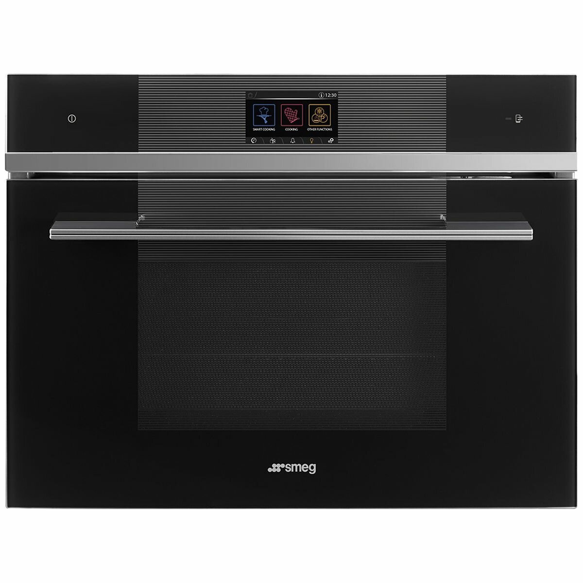 Smeg 60cm Linea Compact Speed Combi-Microwave Built-In Oven SF4104WMCN hero image