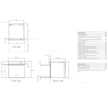Fisher & Paykel Series 9 60cm Minimal Pyrolytic Built-in Oven Grey OB60SMPTDG1 hero image