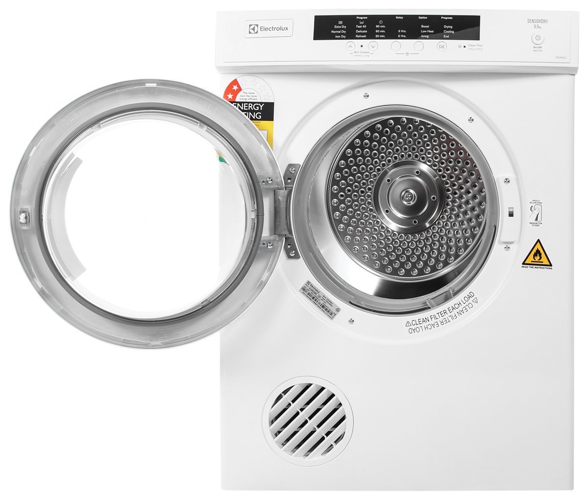 Electrolux 6.5kg Vented Dryer EDV6552 hero image