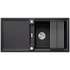 Blanco Adira XL 6S Single Bowl Sink with Left Hand Drainer Reversible Black 528131 image NaN