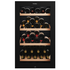 Vintec 35 Bottle Single Zone Under Bench Wine Fridge Glass Door Black VWS830FCB-X image NaN