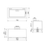 Smeg 70cm Undermount Stainless Steel Rangehood SHU771X image NaN