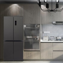 CHiQ 502L French Door Fridge Black Steel CFD502NBS hero image