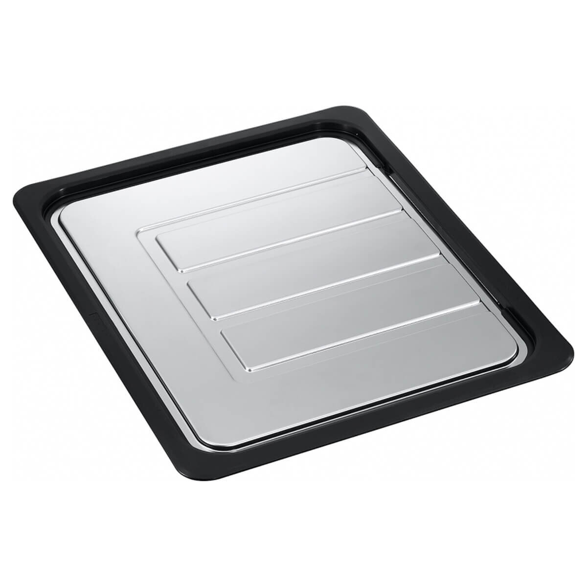 Franke Maris 340/150mm 1 and 1/2 Bowl Left Topmount Sink with Extension Drainer Onyx MRG660-SBLONFPC hero image